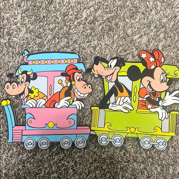 Disney Pink and Yellow Whimsical Art - Picture 4 of 6